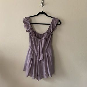 lavender urban outfitters romper NWT